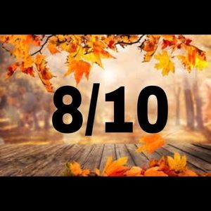 Great quality material!!! These are all 8/10’s!